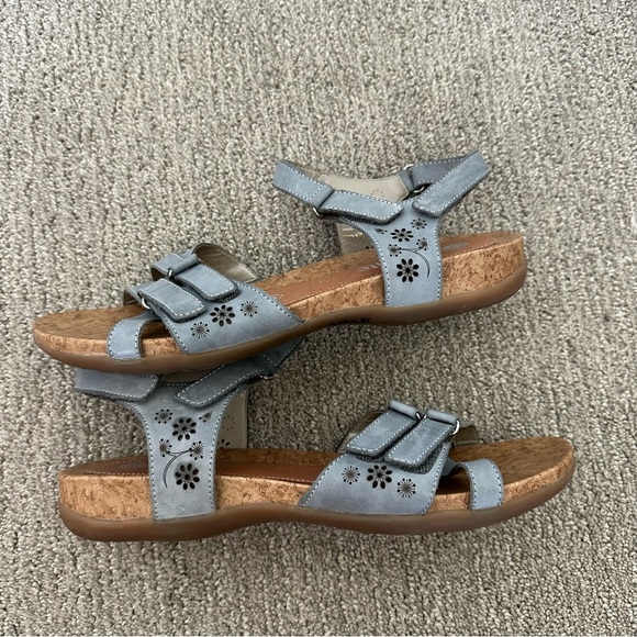 Remonte Women Shoes Leather‎ Slingback Strappy Casual Somfort Sandals 9.5 - Picture 3 of 5